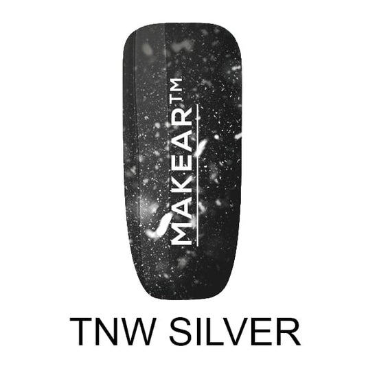 Makear - Top No Wipe Silver - 8 ml.