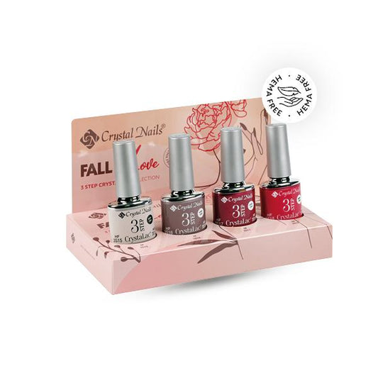 Crystal Nails - COF. 3 STEP Fall in love 2024 (4x4ml)