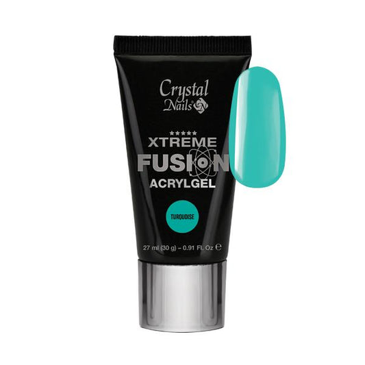 CRYSTAL NAILS - XTREME FUSION ACRYLGEL Turquoise
