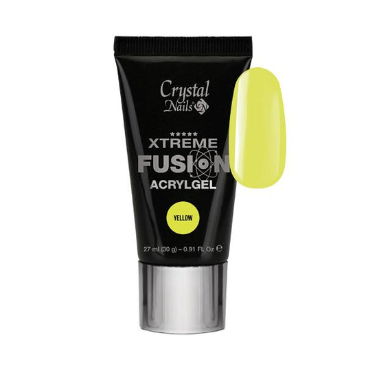 CRYSTAL NAILS - XTREME FUSION ACRYLGEL Yellow