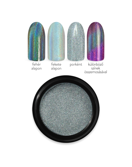 Moyra Holo Mirror Powder No. 01 Silver - 1 g