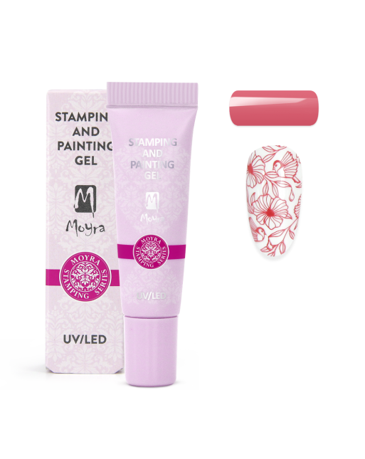 Moyra Stamping and Painting Gel No. 14 Rose