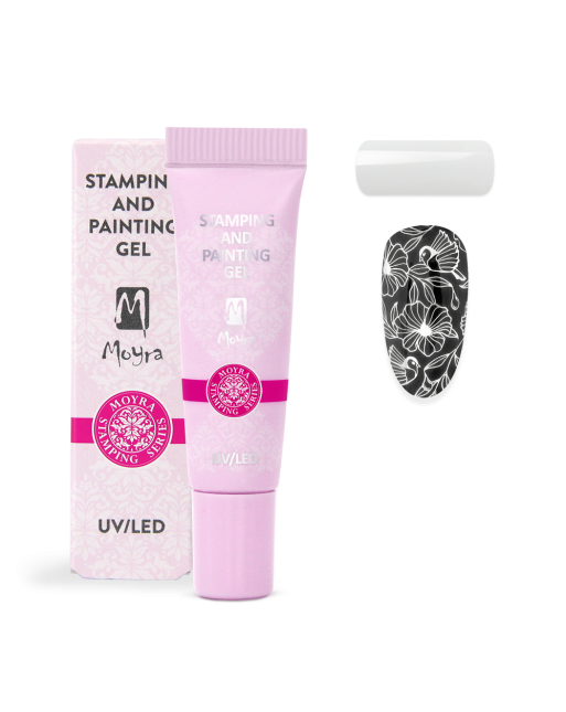 Moyra Stamping and Painting Gel No. 01 White