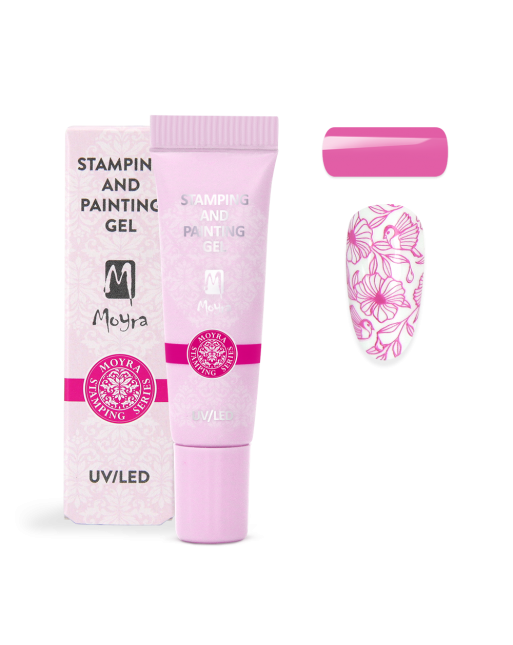 Moyra Stamping and Painting Gel No. 03 Pink