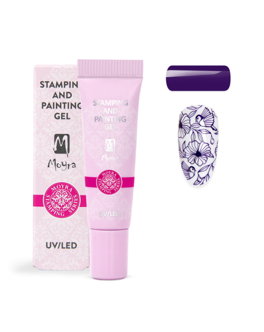 Moyra Stamping and Painting Gel No. 05 Purple