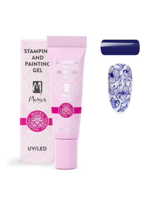 Moyra Stamping and Painting Gel No. 06 Blue