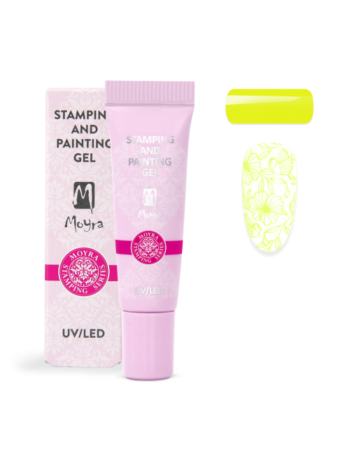 Moyra Stamping and Painting Gel No. 10 Vivid Yellow