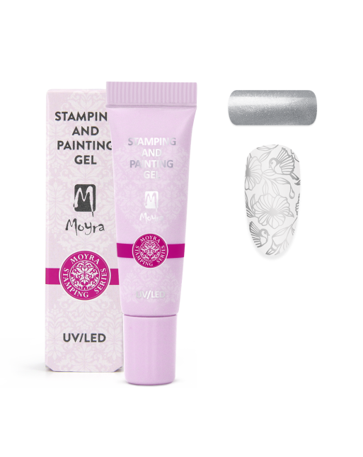 Moyra Stamping and Painting Gel No. 19 Silver
