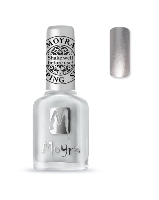 Moyra Stamping nail polish sp 08 Silver