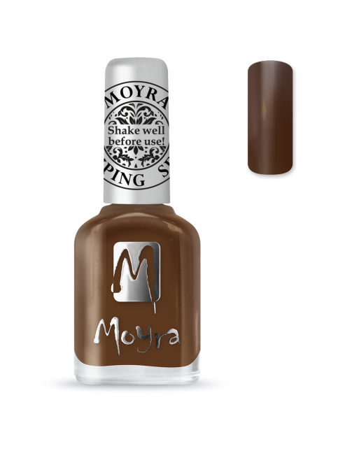 Moyra Stamping nail polish sp 13 Dark brown