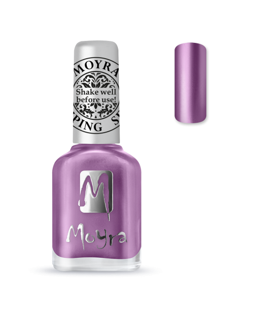 Moyra Stamping nail polish sp 28 Chrome Purple