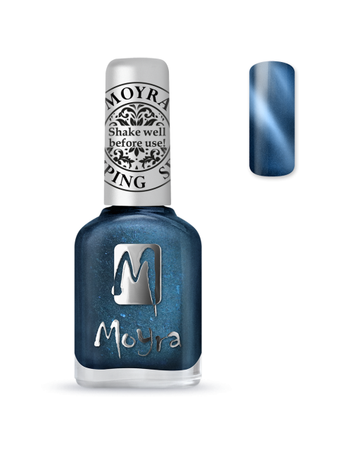 Moyra Stamping nail polish sp 33 Magnetic Blue