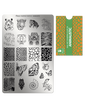 Moyra stamping plate 004 Animalistic