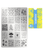Moyra stamping plate 009 Celebration