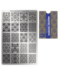 Moyra stamping plate 011 Damask drapery