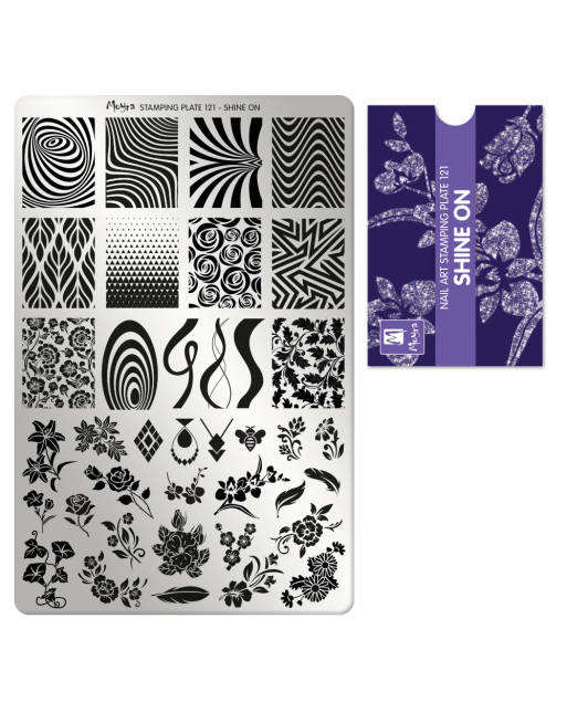 Moyra stamping plate 121 Shine On
