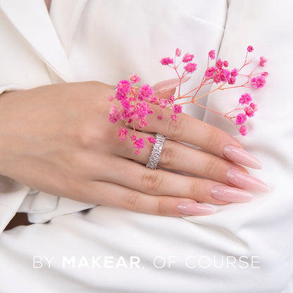 Makear - HG13 Challengel Shimmer Pink - builder gel