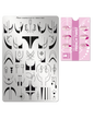 Moyra stamping plate 113 French twist