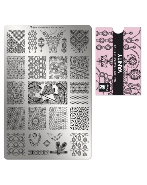 Moyra stamping plate 023 Vanity