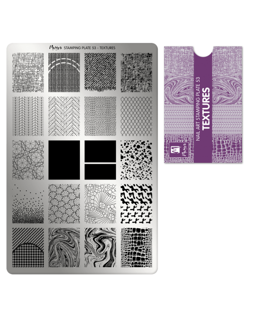 Moyra stamping plate 053 Texture