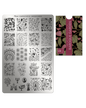 Moyra stamping plate 063 Baroque Garden