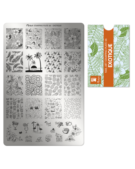 Moyra stamping plate 066 Exotique