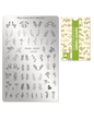 Moyra stamping plate 079 Green Leaves