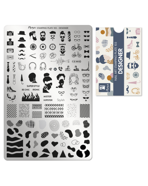 Moyra stamping plate 103 Designer