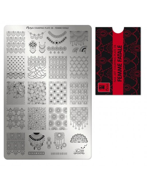 Moyra stamping plate 109 Stamp by me