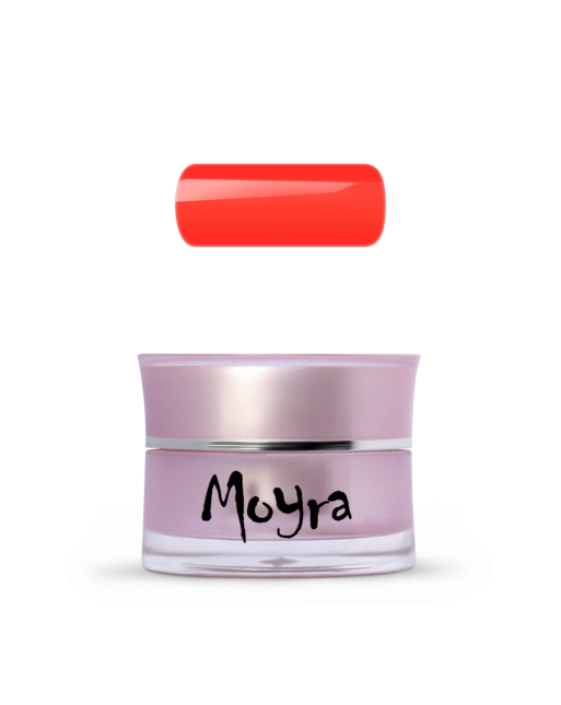 Moyra SuperShine colour gel No 610 Vivid Orange Red