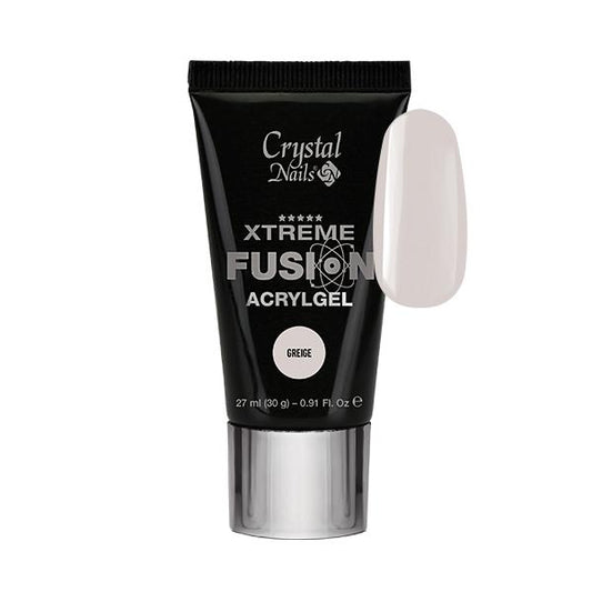 CRYSTAL NAILS - XTREME FUSION ACRYLGEL Greige