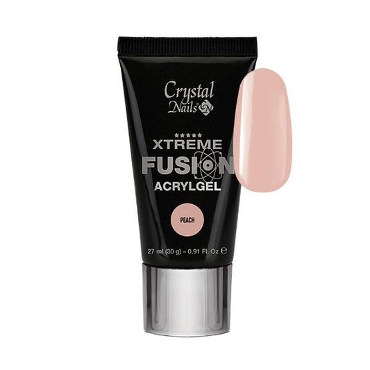 CRYSTAL NAILS - XTREME FUSION ACRYLGEL Peach